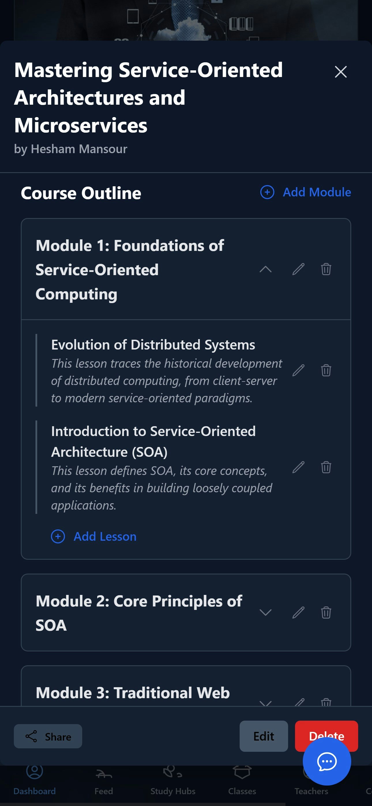 Manara LMS gallery image
