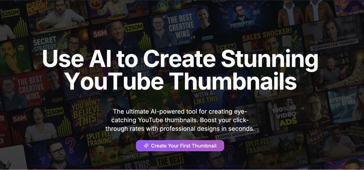 ThumbnailCreator - AI YouTube Thumbnails gallery image
