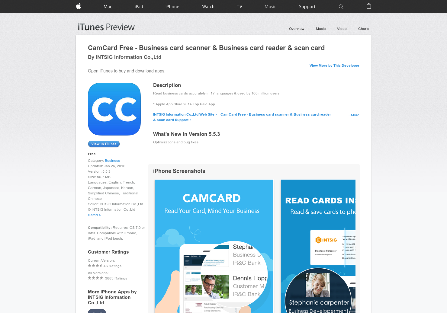 Camcard Professional Business Card Reader And Manager Product Hunt