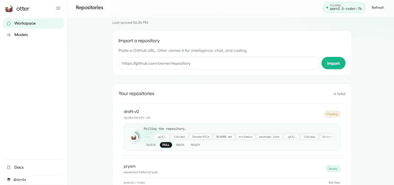 Otter screenshot 3