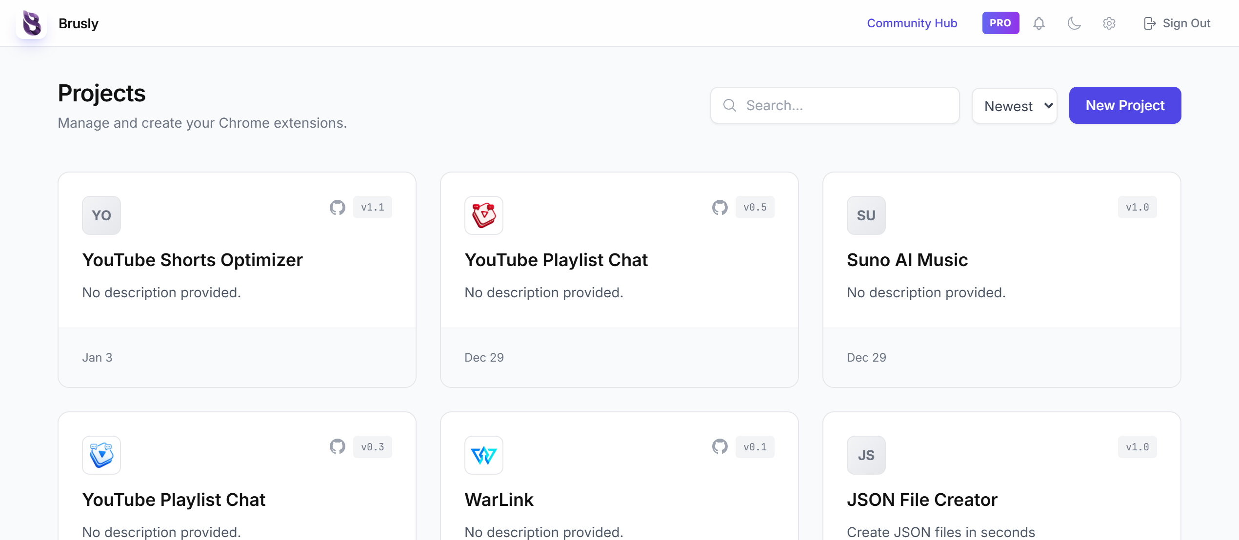 Brusly - Screenshot 3 showing product features and functionality