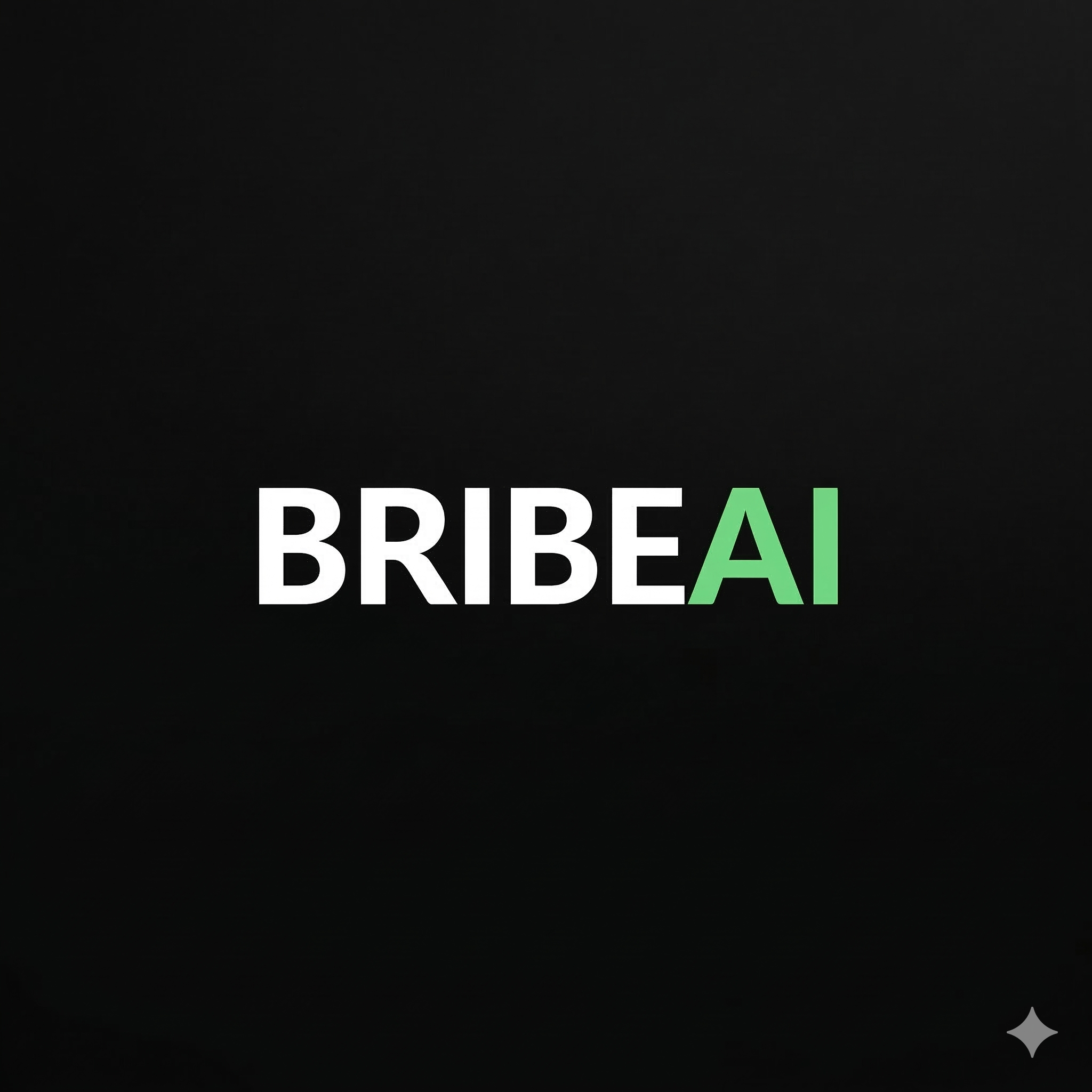 BribeAI - Product Hunt launch logo and brand identity