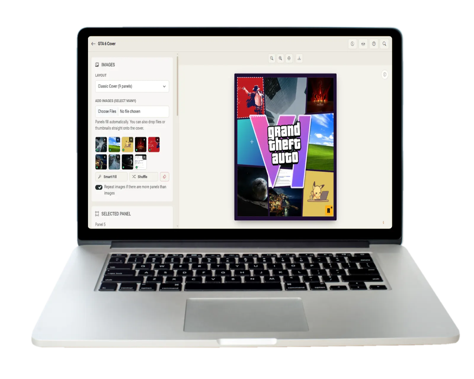 GTA 6 Cover Art Generator by MockupTown screenshot 5