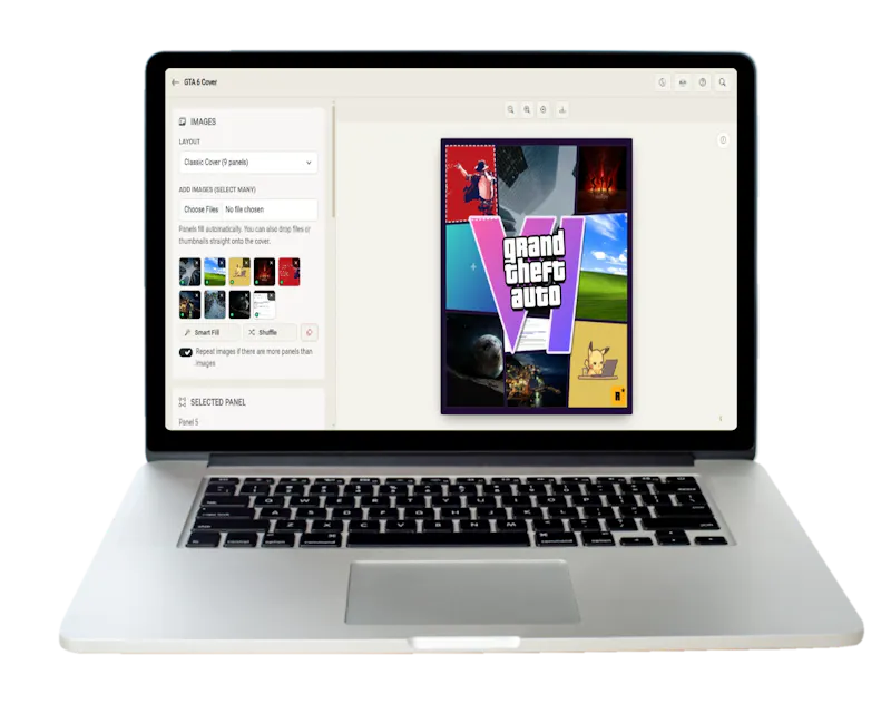 GTA 6 Cover Art Generator by MockupTown screenshot 5