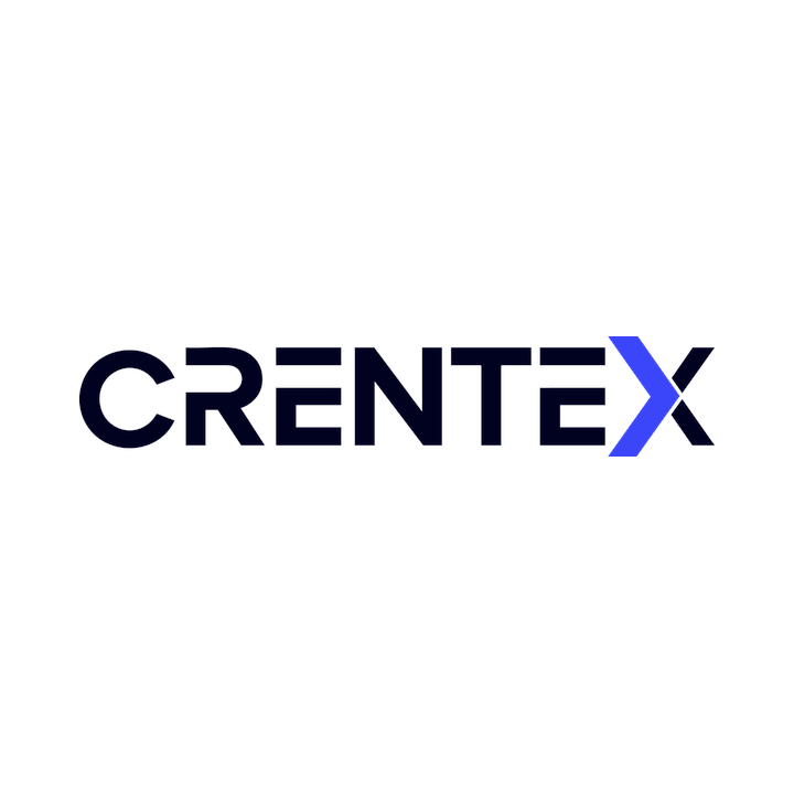 Crentex - Product Hunt launch logo and brand identity