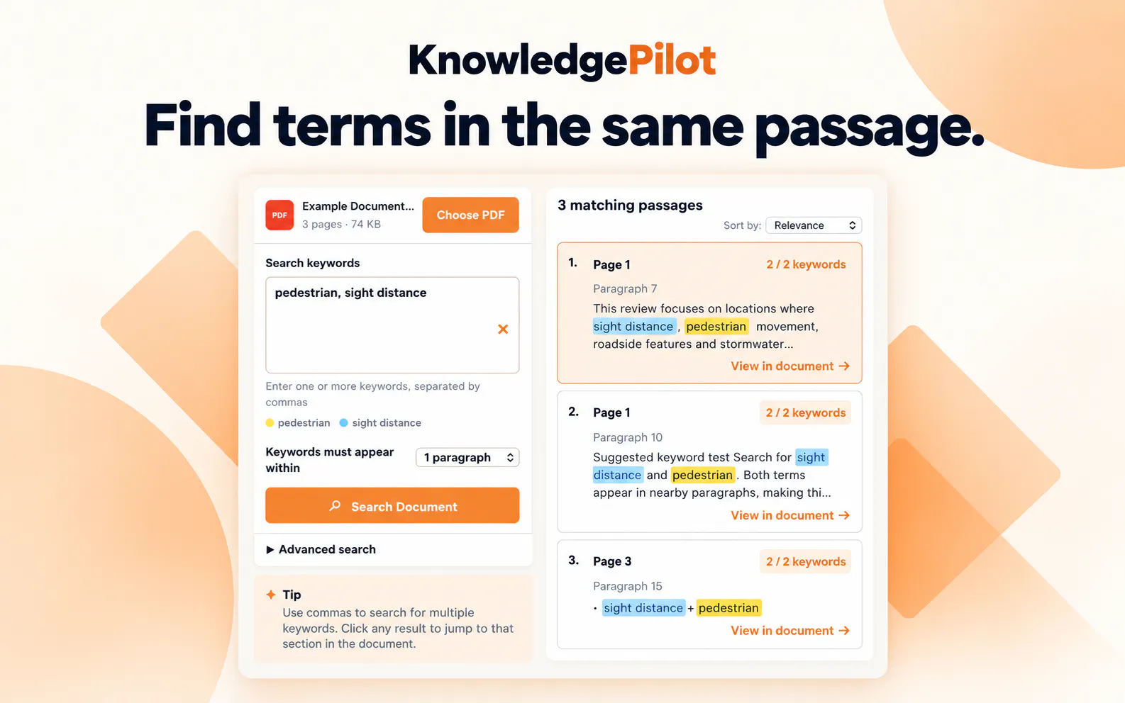 Advanced PDF Keyword Search gallery image