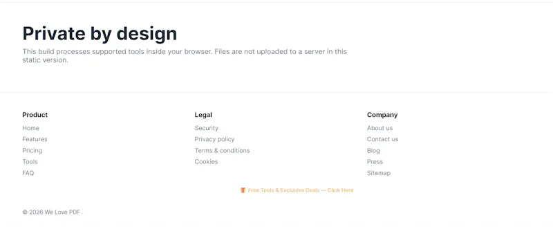 We Love PDF screenshot 4