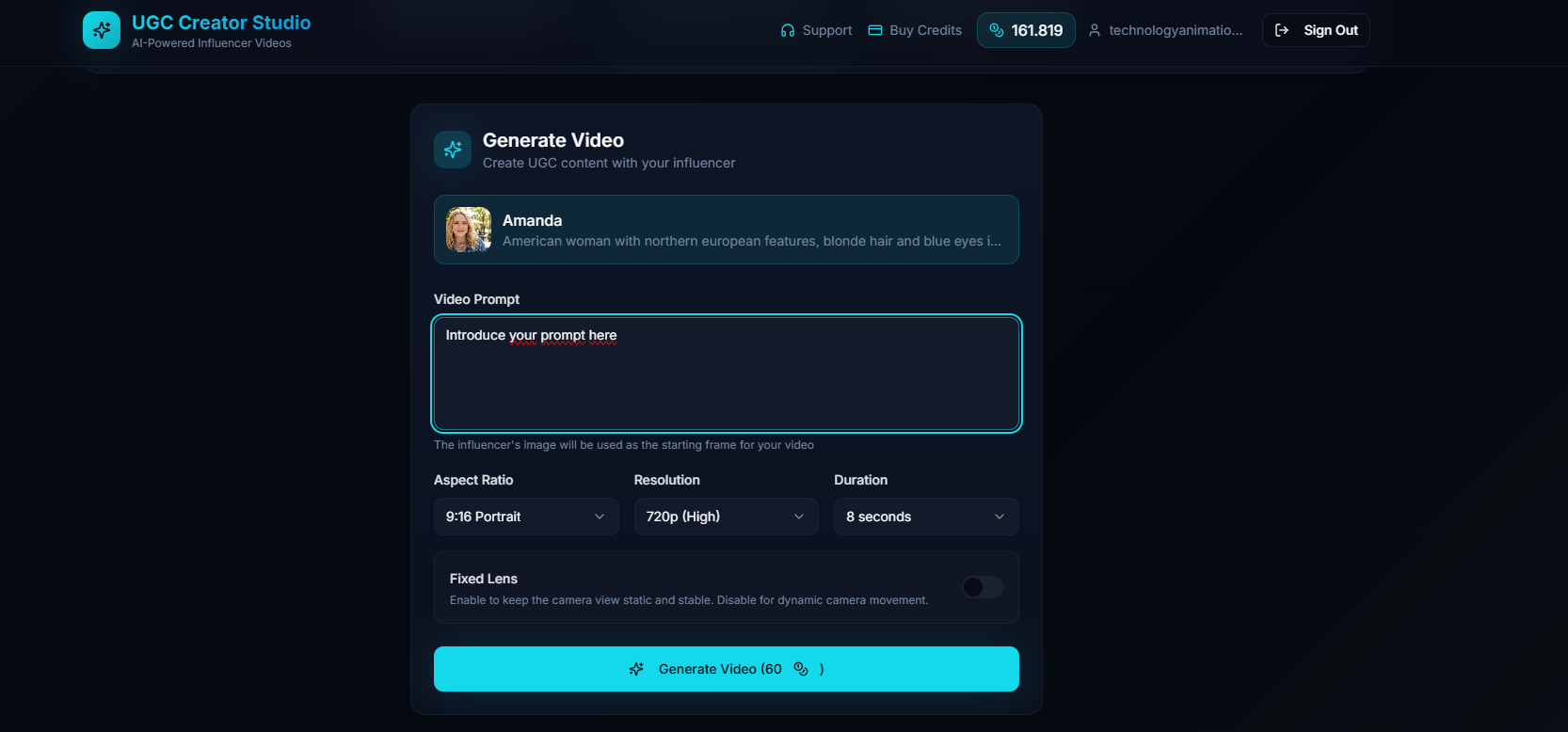 AI Influencer gallery image