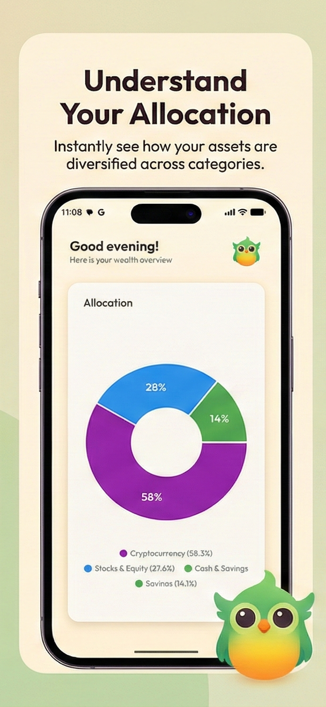 Kubi — Smart Net Worth Tracker - Screenshot 3 showing product features and functionality
