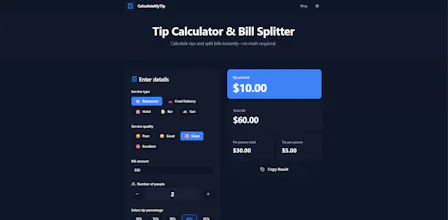 Calculate My Tip gallery image