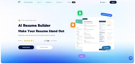 MakeTheResume - #1 AI Resume Builder gallery image