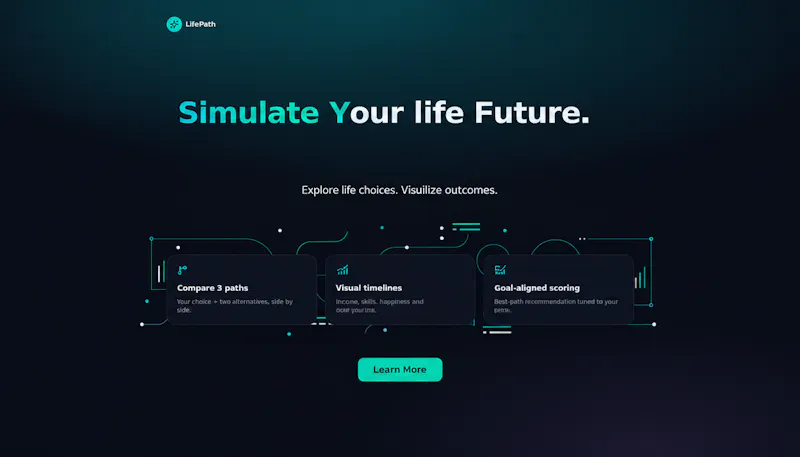 LifePath Simulator screenshot 1