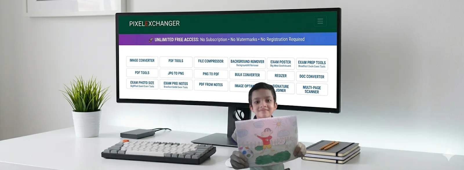 PixelExchanger screenshot 1