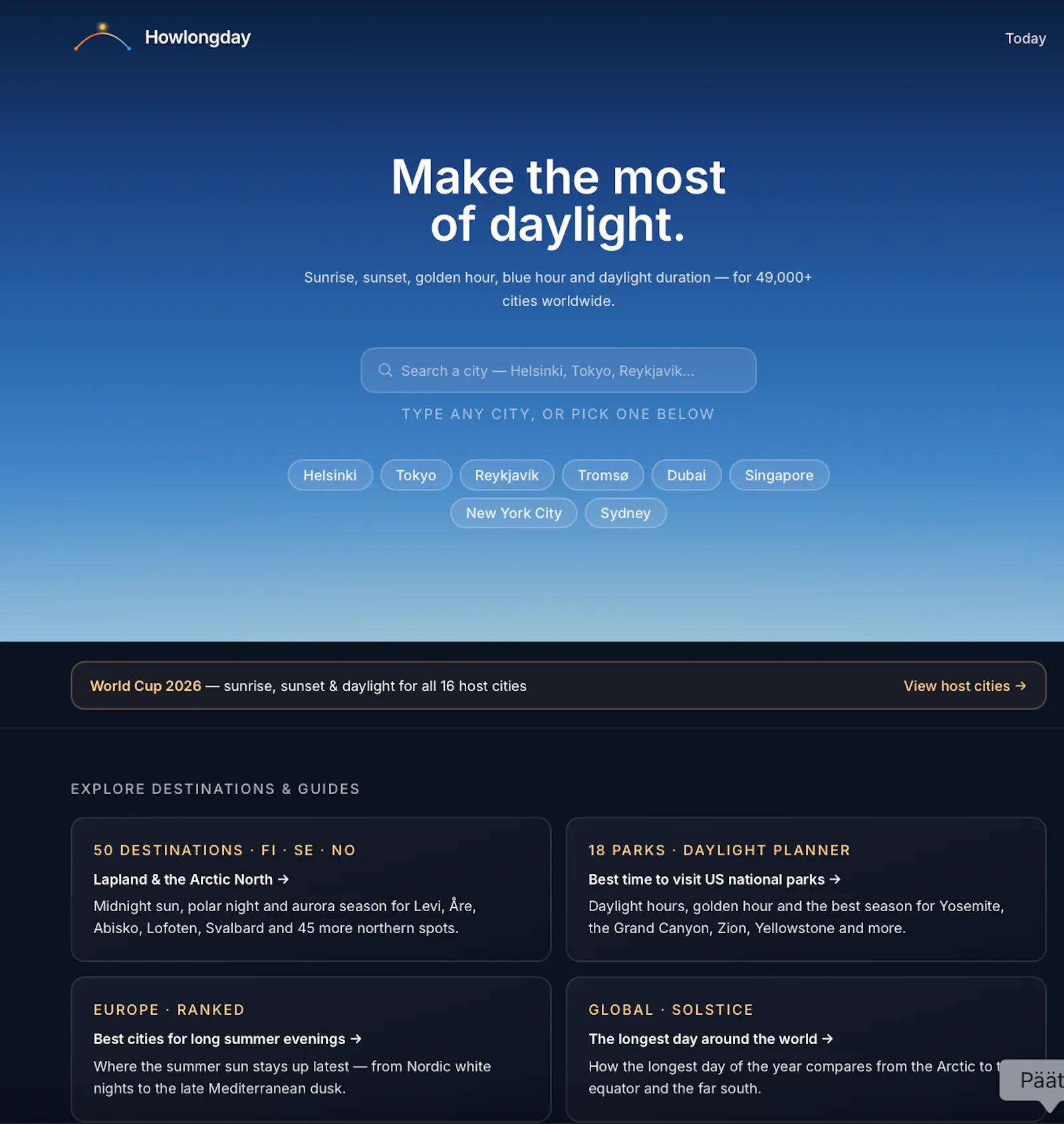 HowLongDay screenshot 2