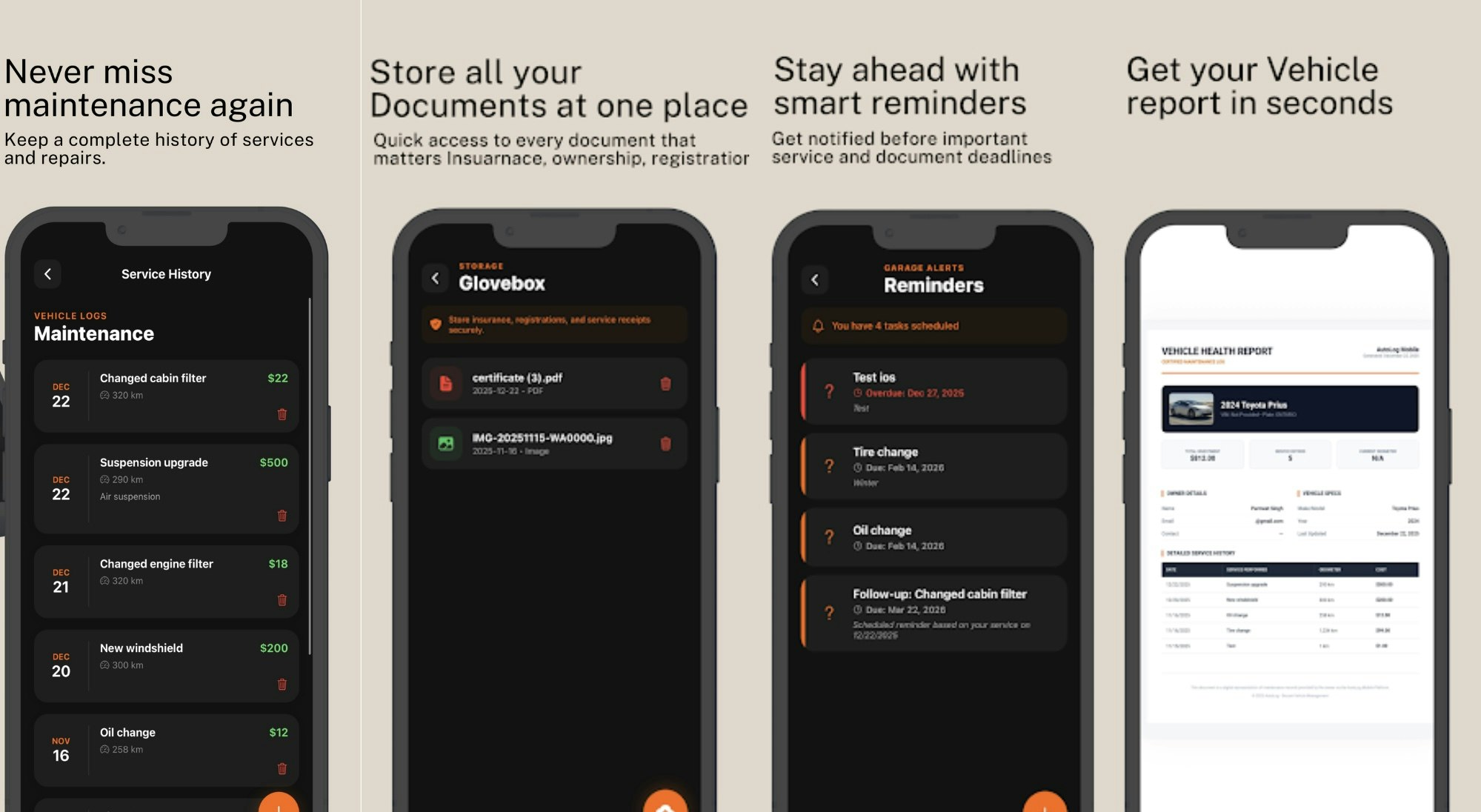 AutoLog – Smart Vehicle Manager gallery image