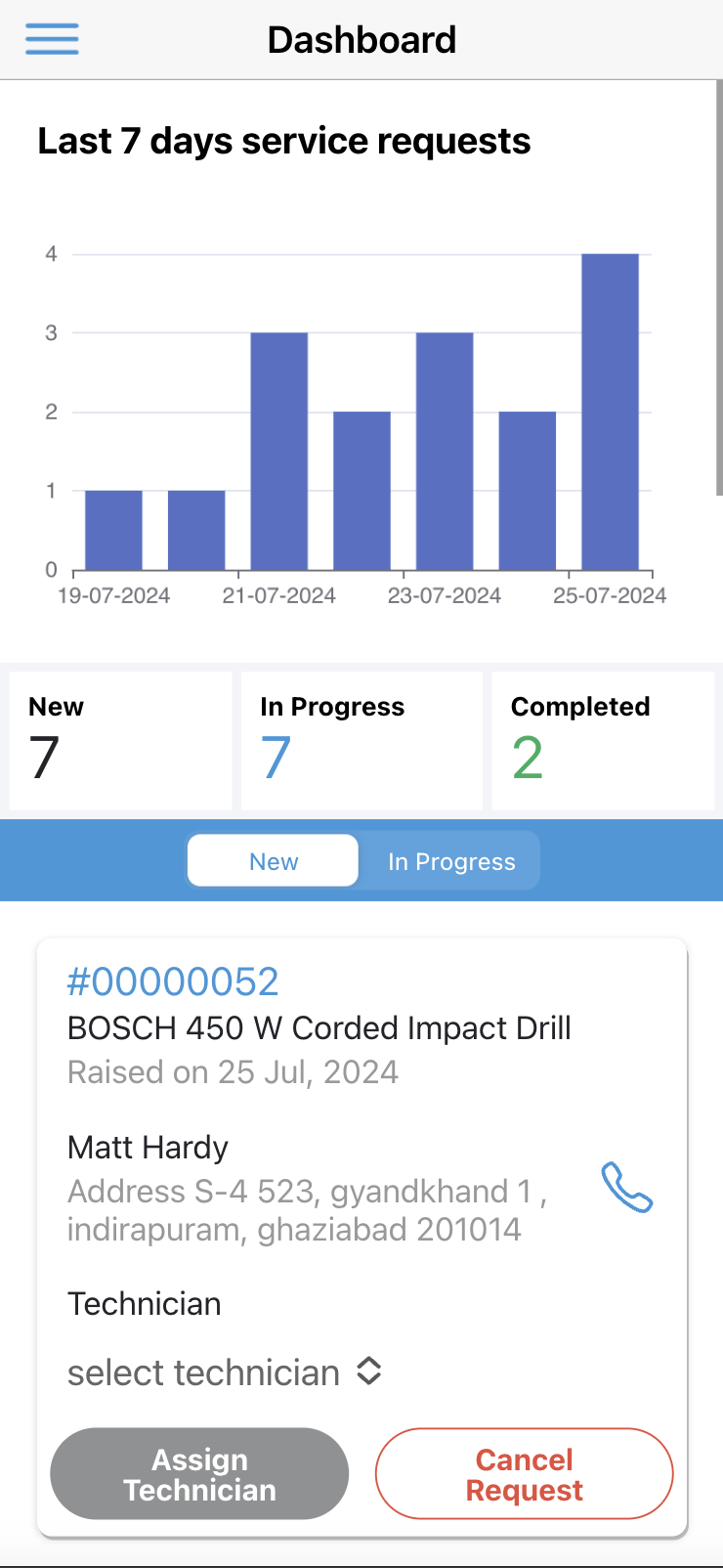 AfterdSale Field Service CRM App media 3