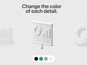 Invest 3D icons gallery image