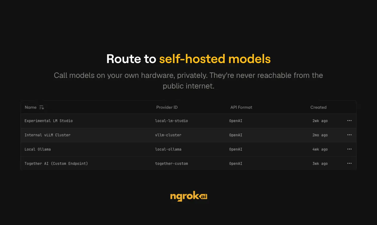 ngrok AI Gateway gallery image