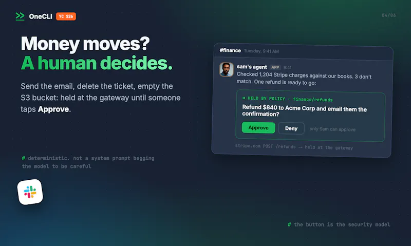 OneCLI screenshot 5