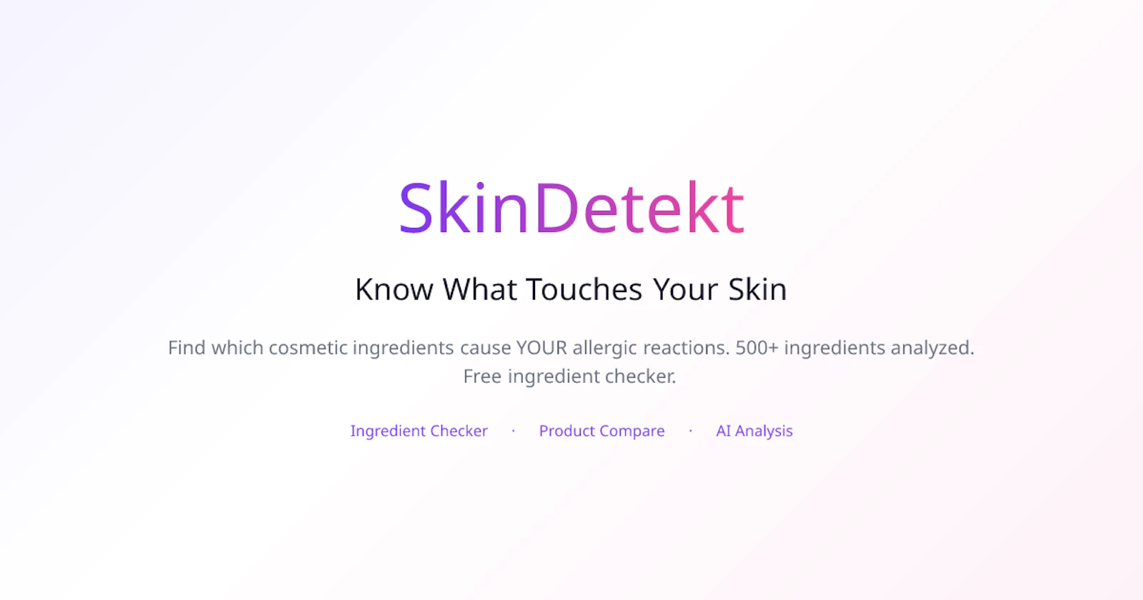 SkinDetekt screenshot 1