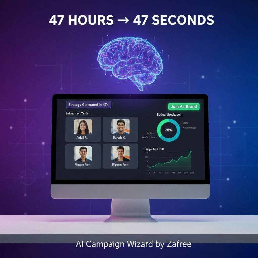 Zafree- Ai influncer marketplace gallery image