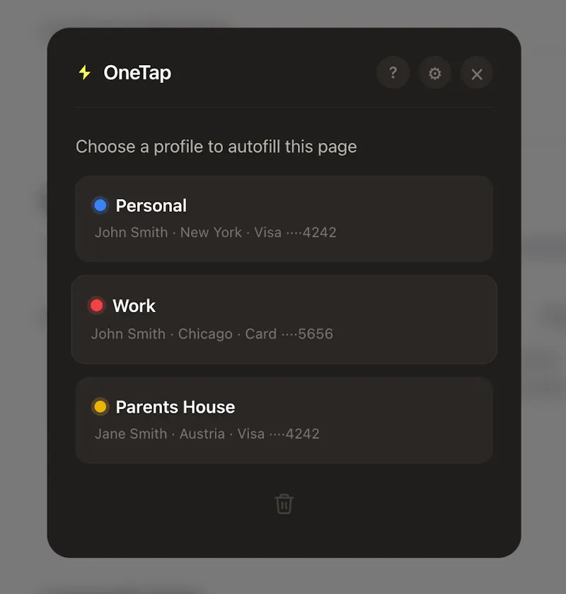 OneTap Checkout screenshot 4