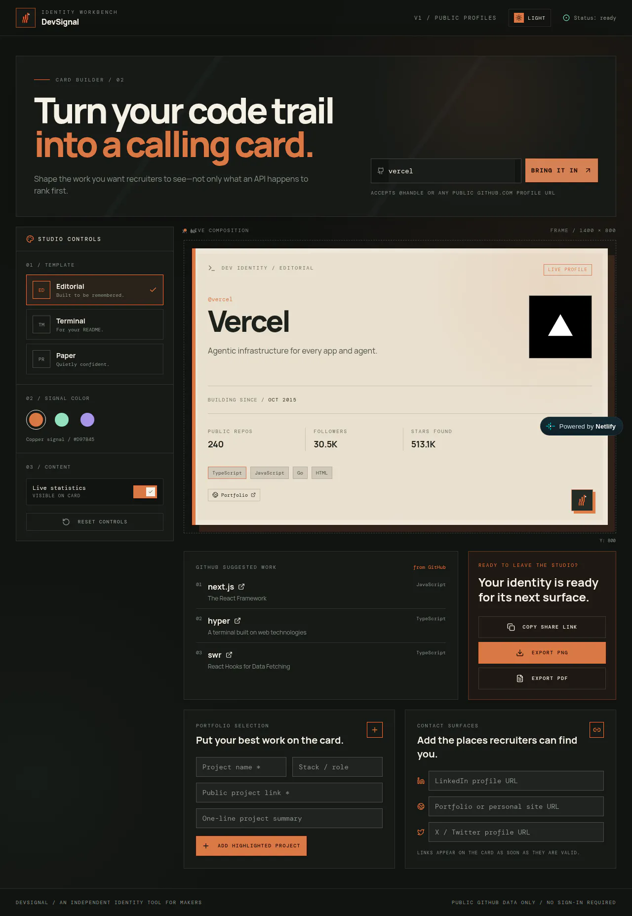 DevSignal gallery image