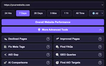 Search Console Insights Extension gallery image