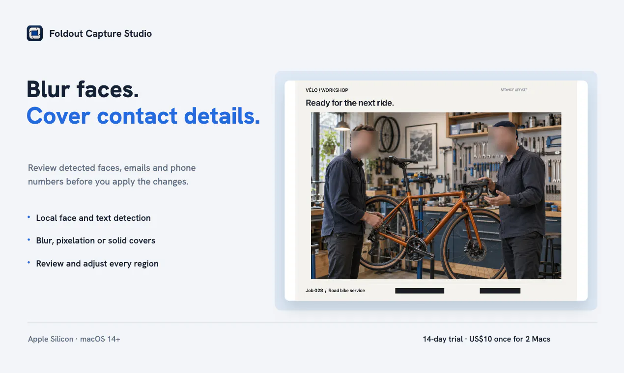 Foldout Capture Studio gallery image