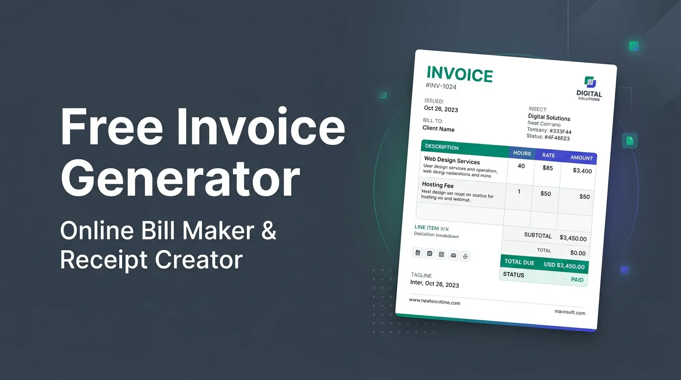 Free Invoice Generator gallery image