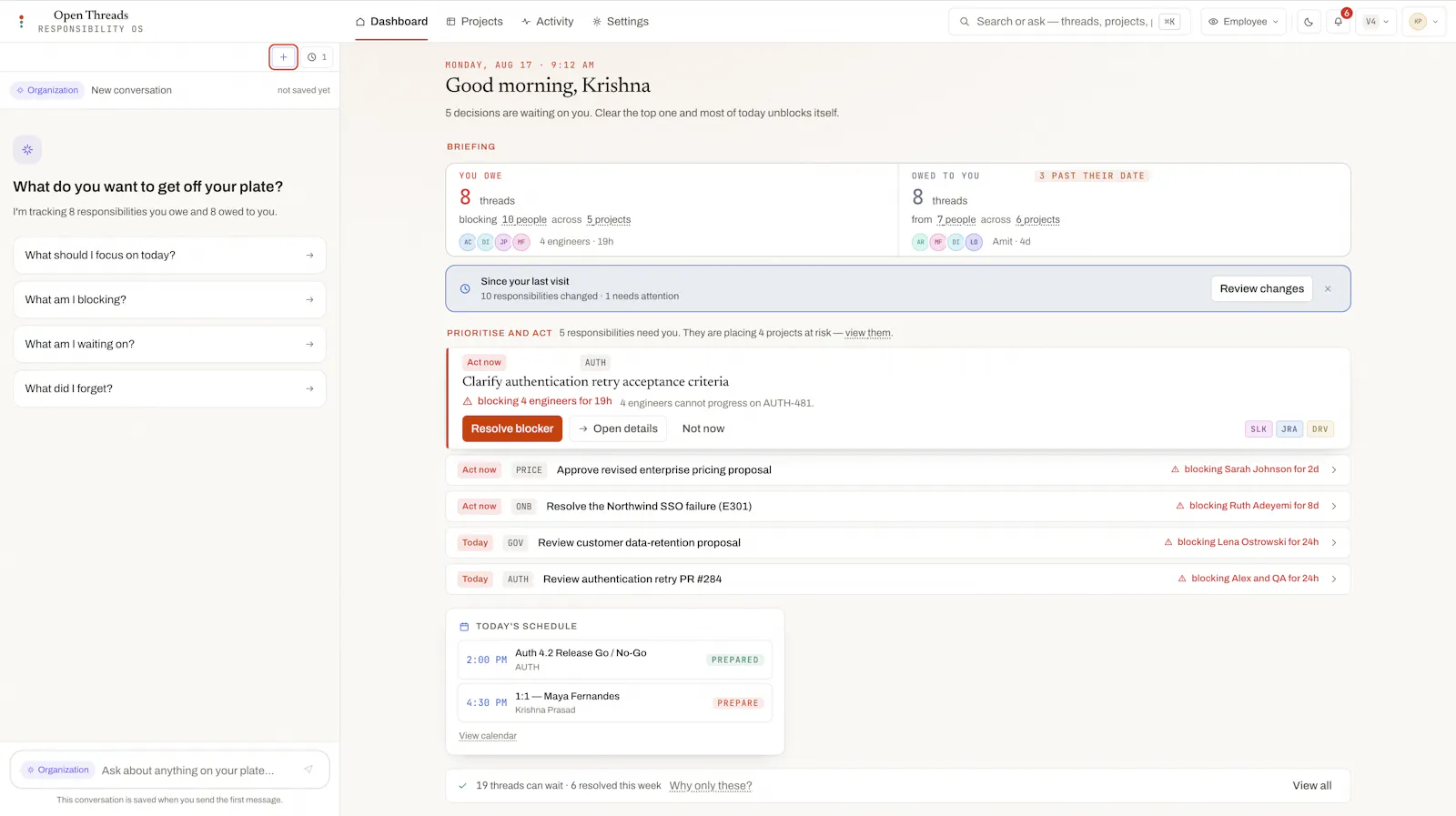 Open Threads screenshot 3