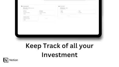 Notion Investment Tracker gallery image