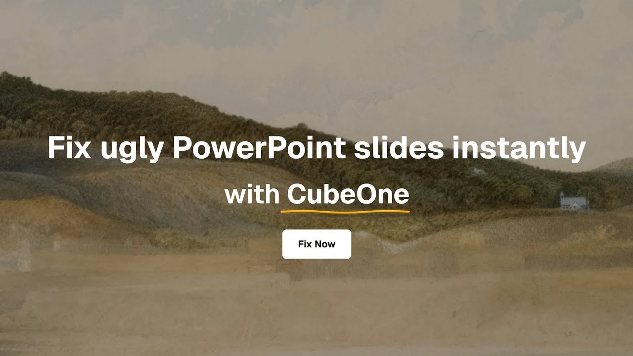 Fix Ugly PowerPoint by CubeOne gallery image