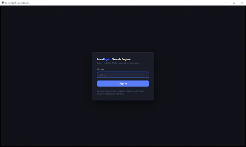 Local Search Agent screenshot 3