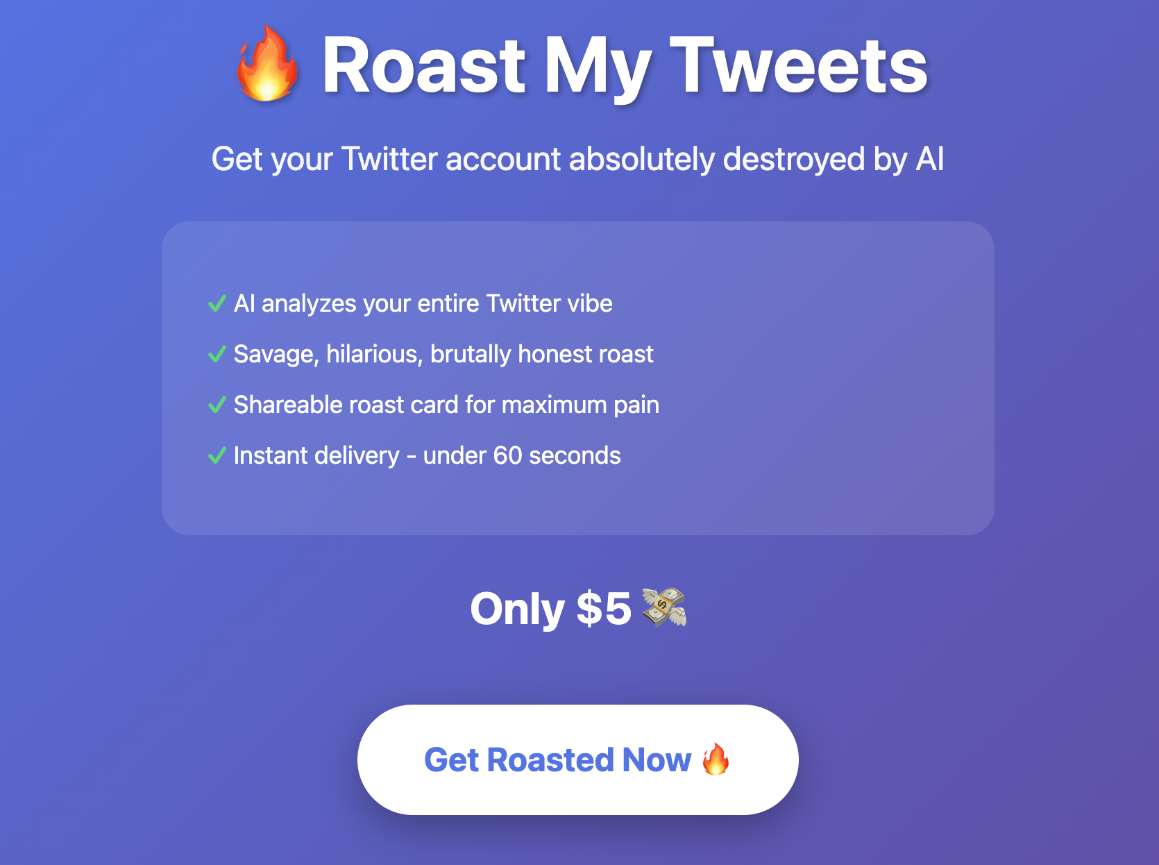 Roast My Tweets logo