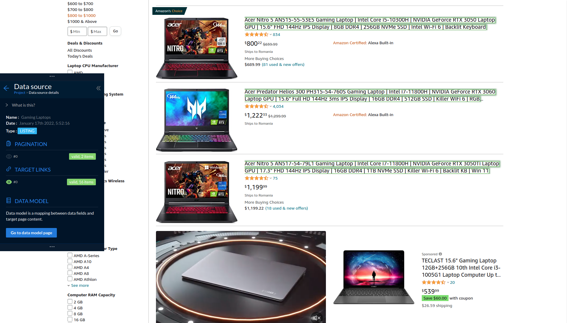 ScrapeAll gallery image