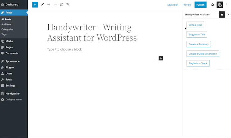 Handywriter gallery image