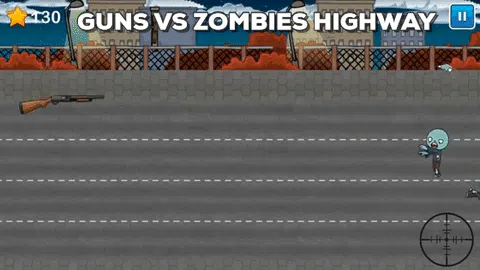 Guns Shooting: Zombies Highway