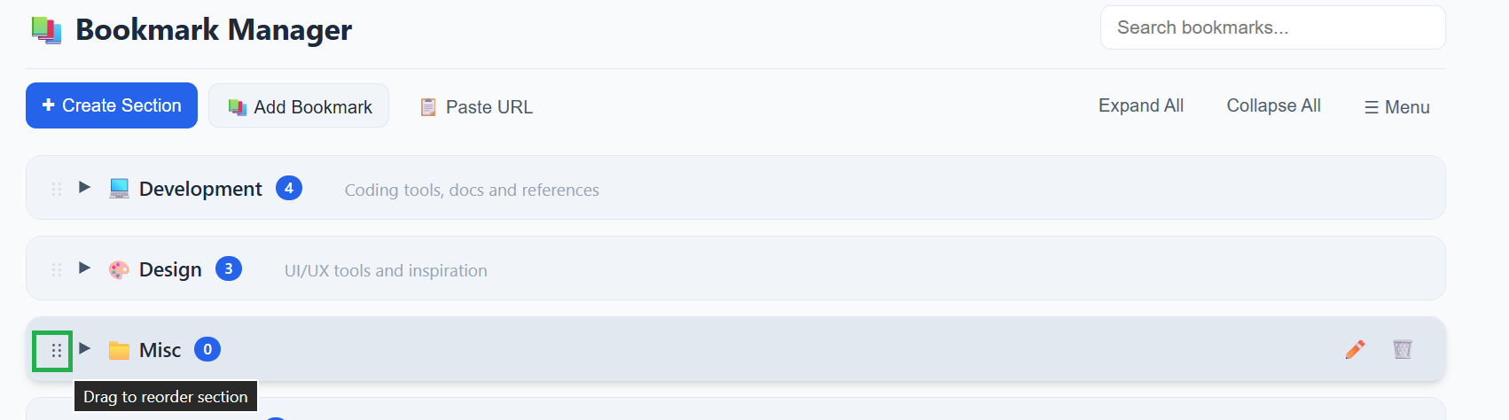 Bookmark Manager gallery image