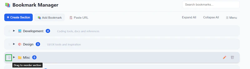 Squirrel - Bookmark Manager screenshot 2
