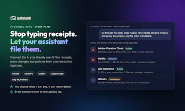 SubDesk gallery image