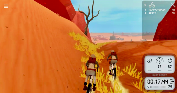 Dustland Rides - 'S Werelds eerste rit-tot-earn blockchain-fietsspel media 3