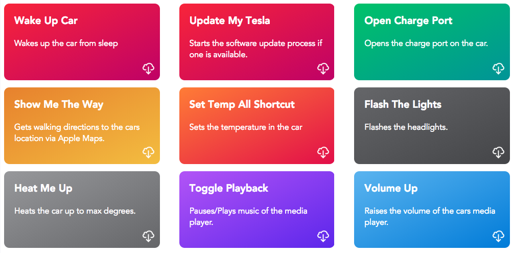 Tesla Shortcuts gallery image