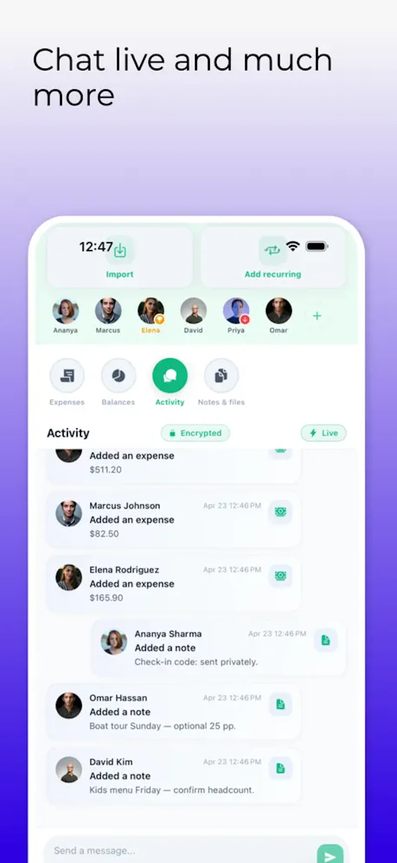 Partly — Split expenses with friends screenshot 7