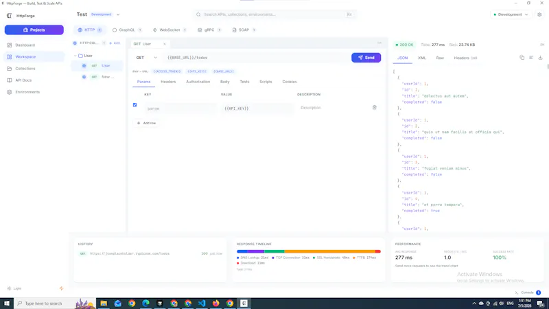 HttpForge screenshot 2