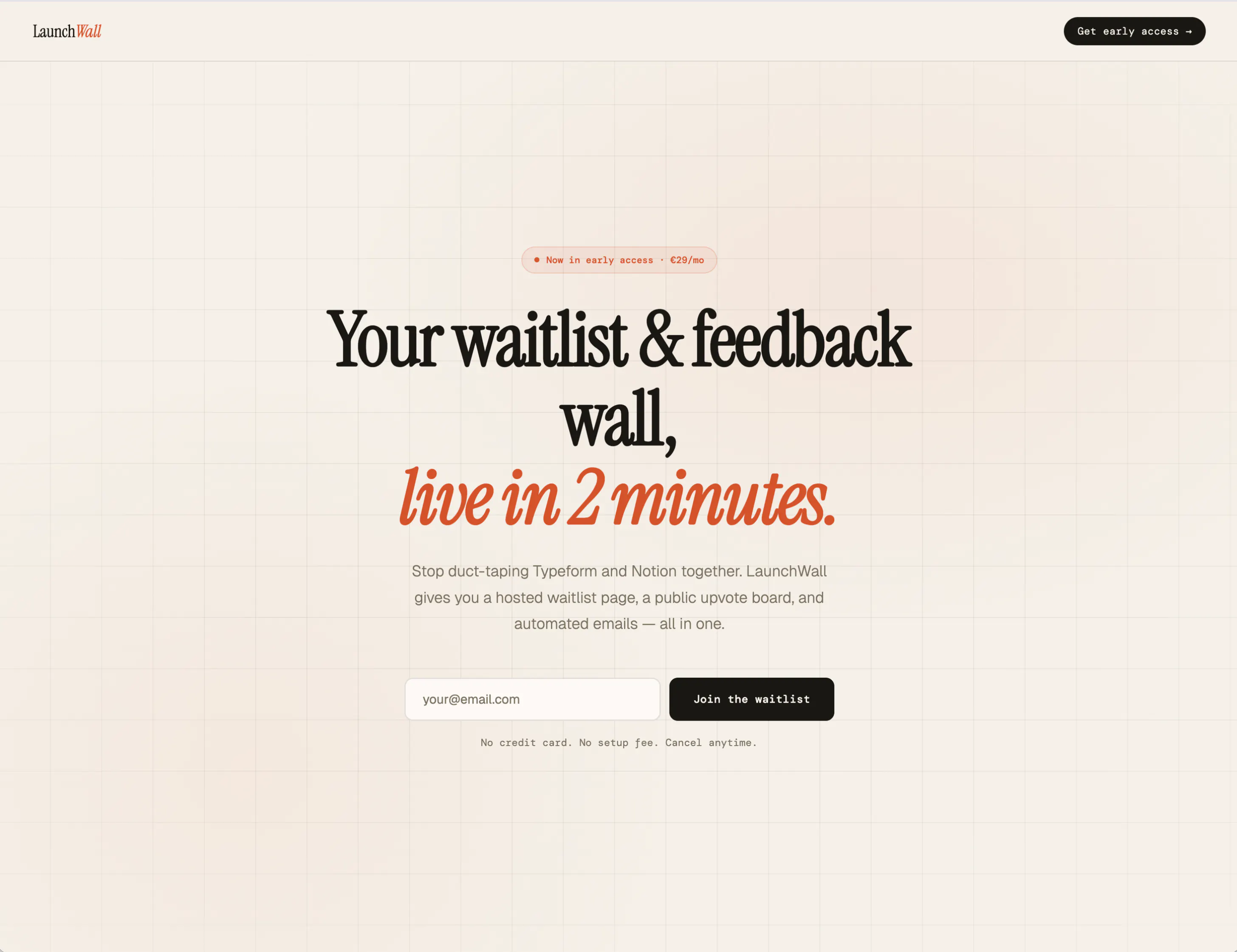 LaunchWall 项目横幅