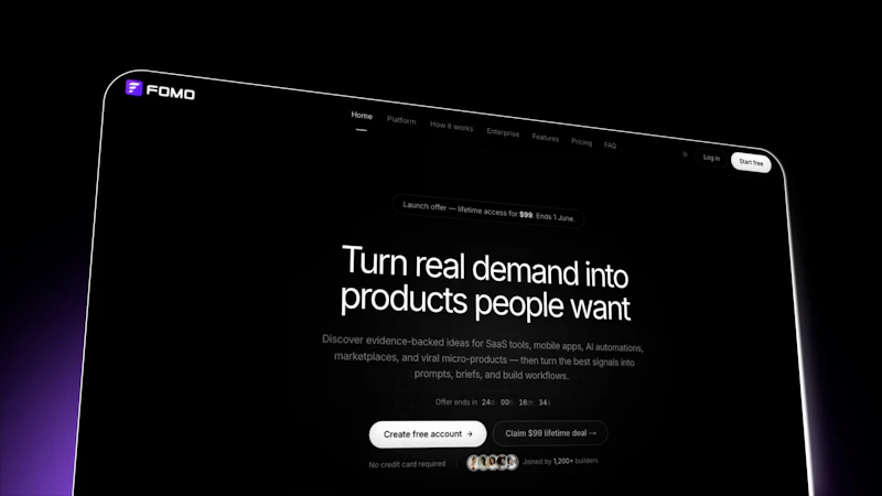 FOMO Tools screenshot 2