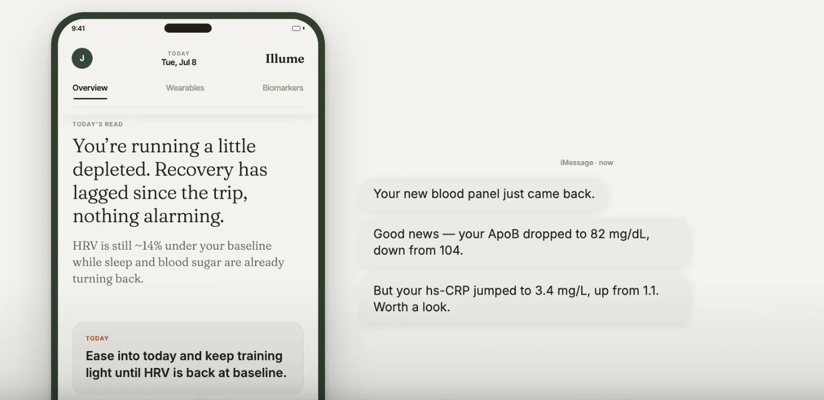 startuptile Illume Labs-24/7 personalized health companion you can text