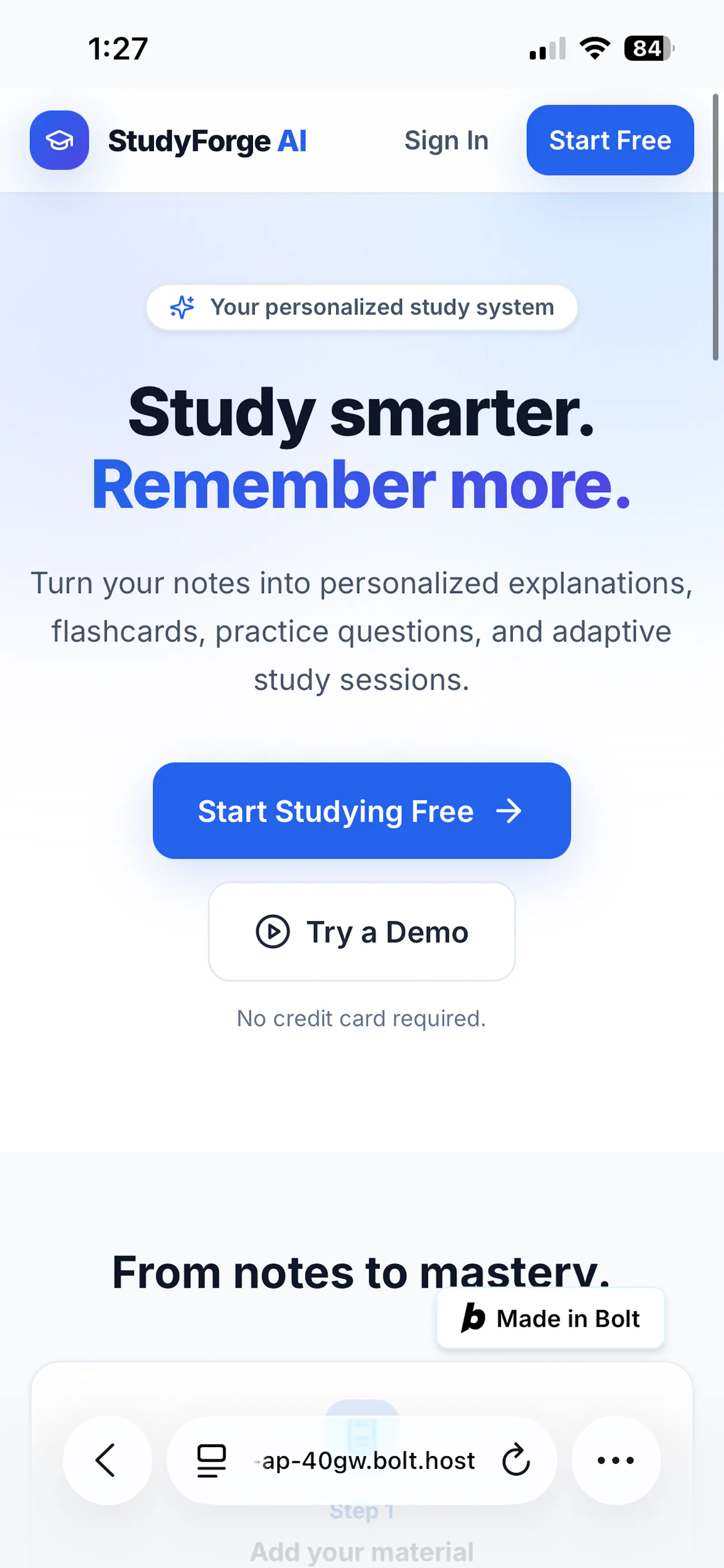 StudyForge AI screenshot 5
