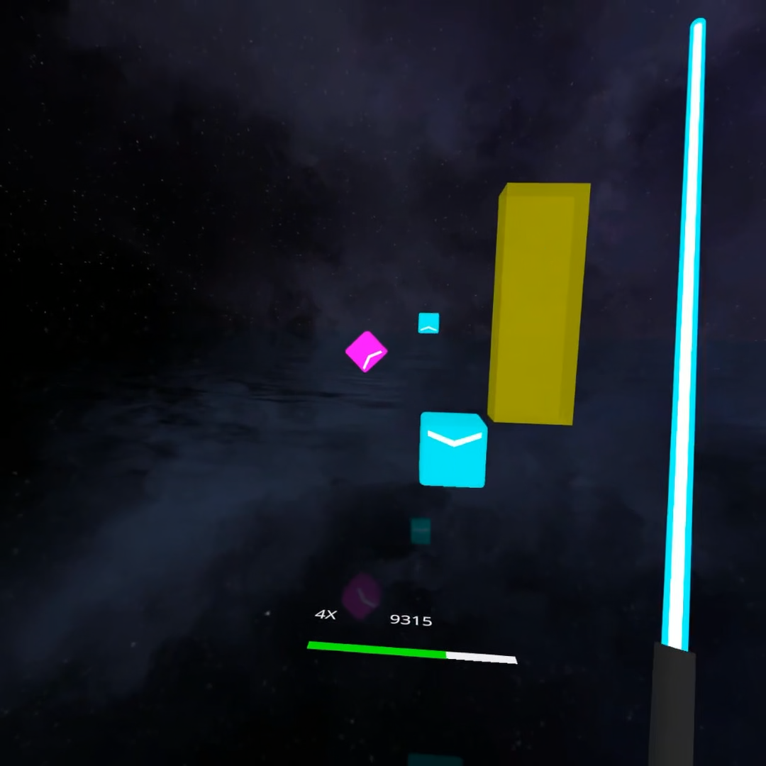 Musikscheibe - Open-Source Säber-ähnliches Spiel für den Apple Vision Pro Medien 3